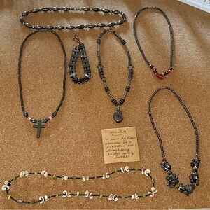 Vintage Hematite Jewelry Lot